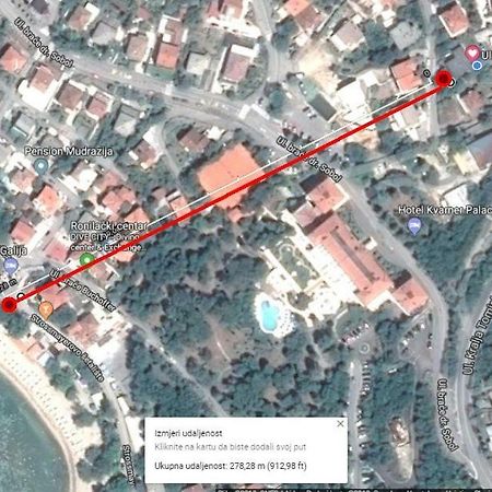 Apartmani Ruzica Crikvenica Eksteriør bilde