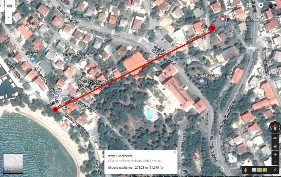 Apartmani Ruzica Crikvenica Eksteriør bilde